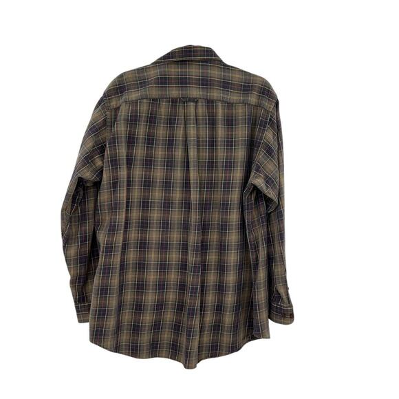 Barbour‎ Button Down Shirt Tailored Fit Check Plaid Long Sleeve Mens Size XL - Picture 5 of 10